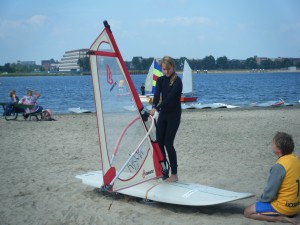 Windsurfen  - Plons! - Watersport Woerden